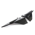 Gloss Black Carbon Fiber Rear Bumper Lip Splitter Diffuser Canards Pair 2PCS O233