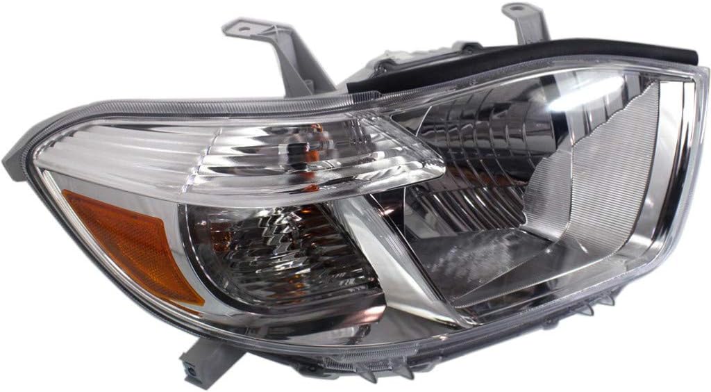 Passenger Side Headlight Assembly E66040