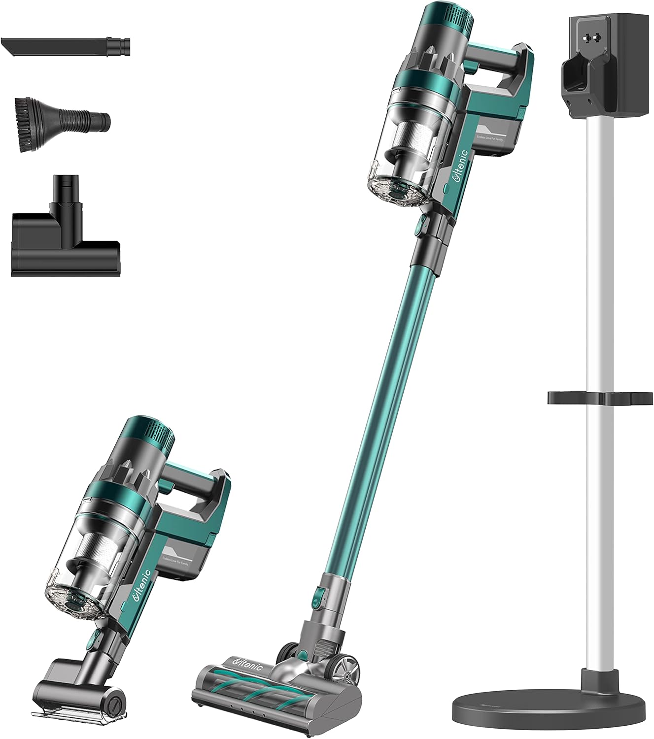 Cordless Stick Vacuum Cleaner with Self-Stand Station A444