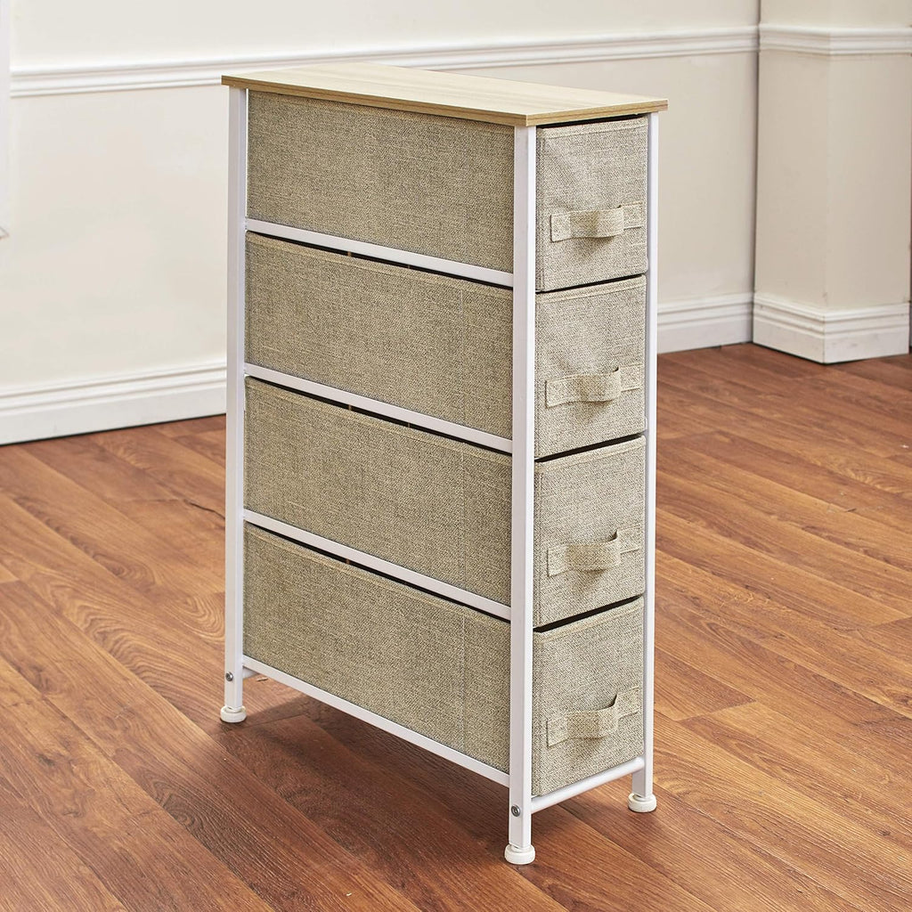 White 4-Drawer Cabinet Z925