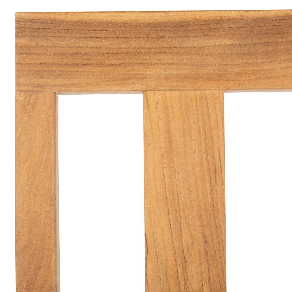 Teak Dining Chair Natural Set of 2 N63700