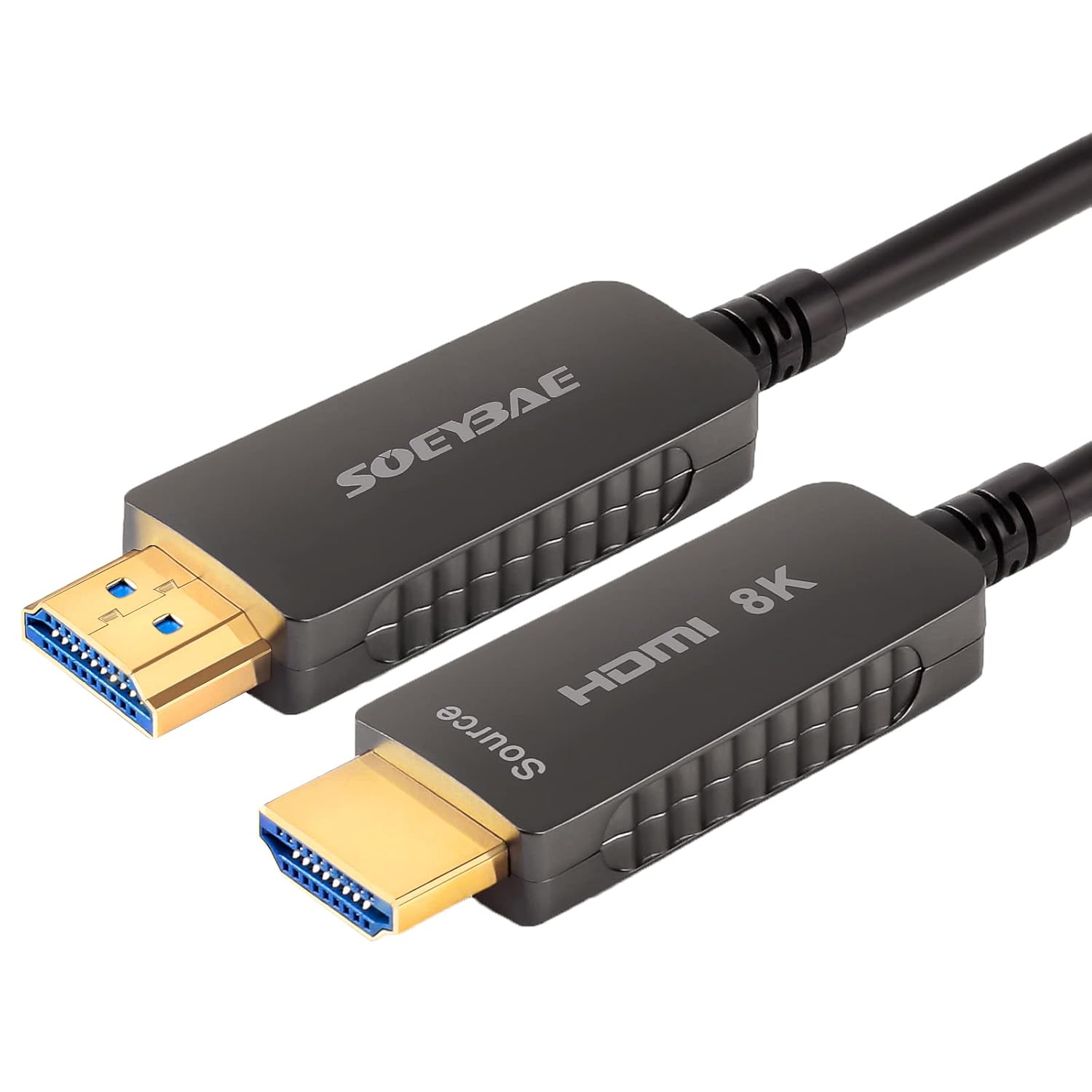 8K HDMI Fiber Optic Cable HDMI 2.1, 65ft 20m Pack of 2 U204