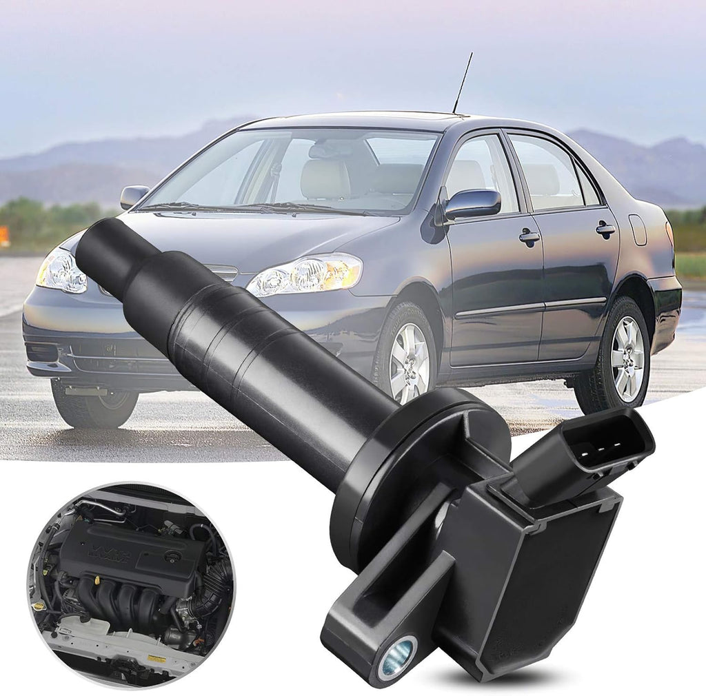 Set of 4 Ignition Coil Pack for Toyota Camry Corolla Highlander Matrix RAV4 Solara, 2010-2012 Lexus HS250h, 2009-2010 Pontiac Vibe, 2005-2010 Scion TC 2.4L L4 B75607