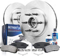 2WD 6-Lug Front Disc Rotors Brake Pads 6pc Set V730