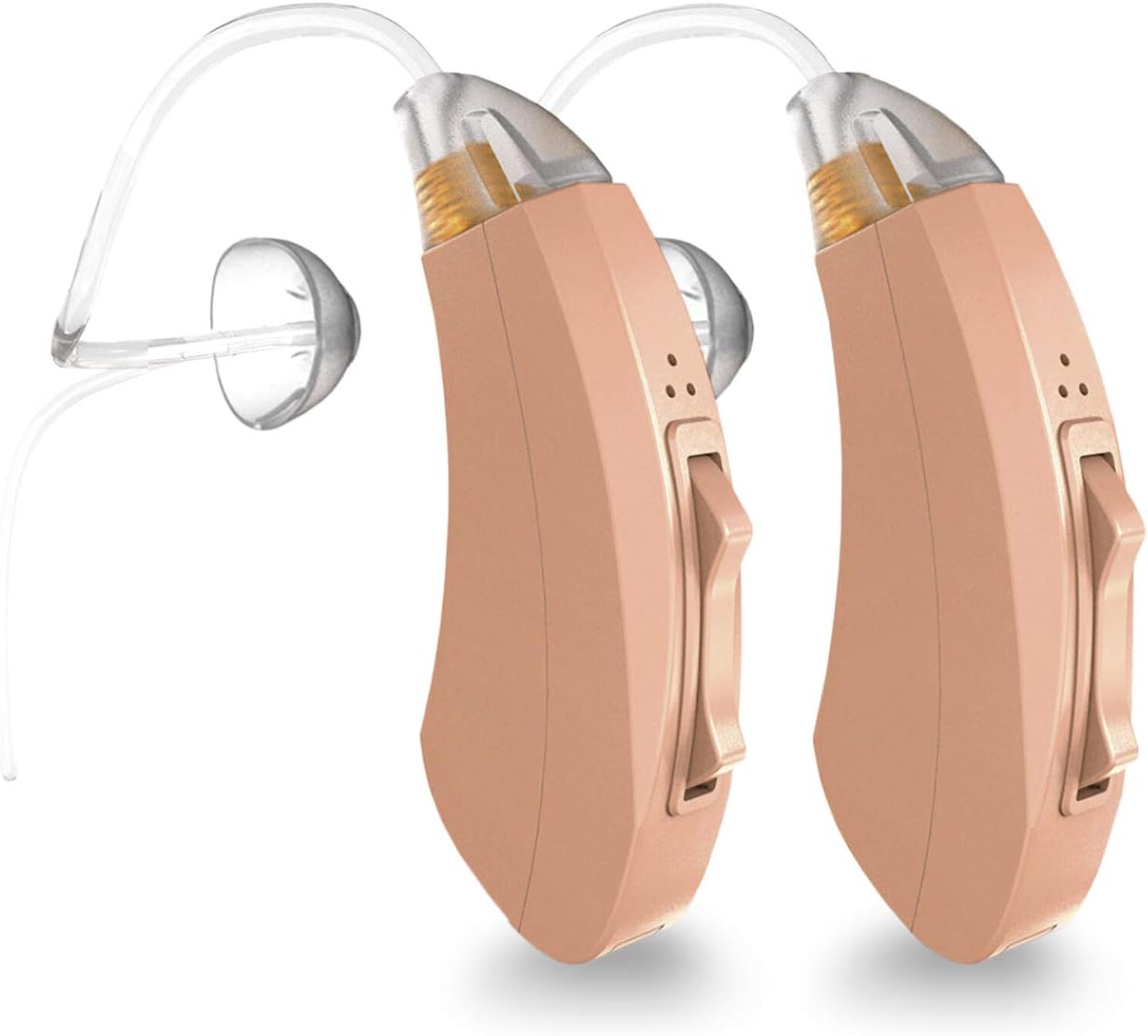 Beige Hearing Aid with Dual Directional Microphones O551710