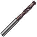 15.2mm Carbide Coolant Fed Drill with Reinforced Straight Shank, 65mm LOC X806609