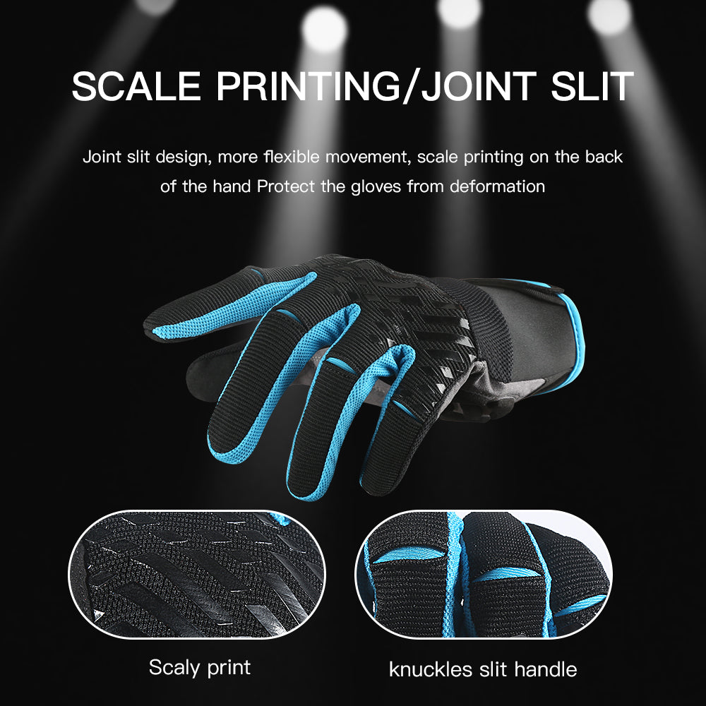 Full Finger Breathable Gel Pad Cycling Gloves Y9144