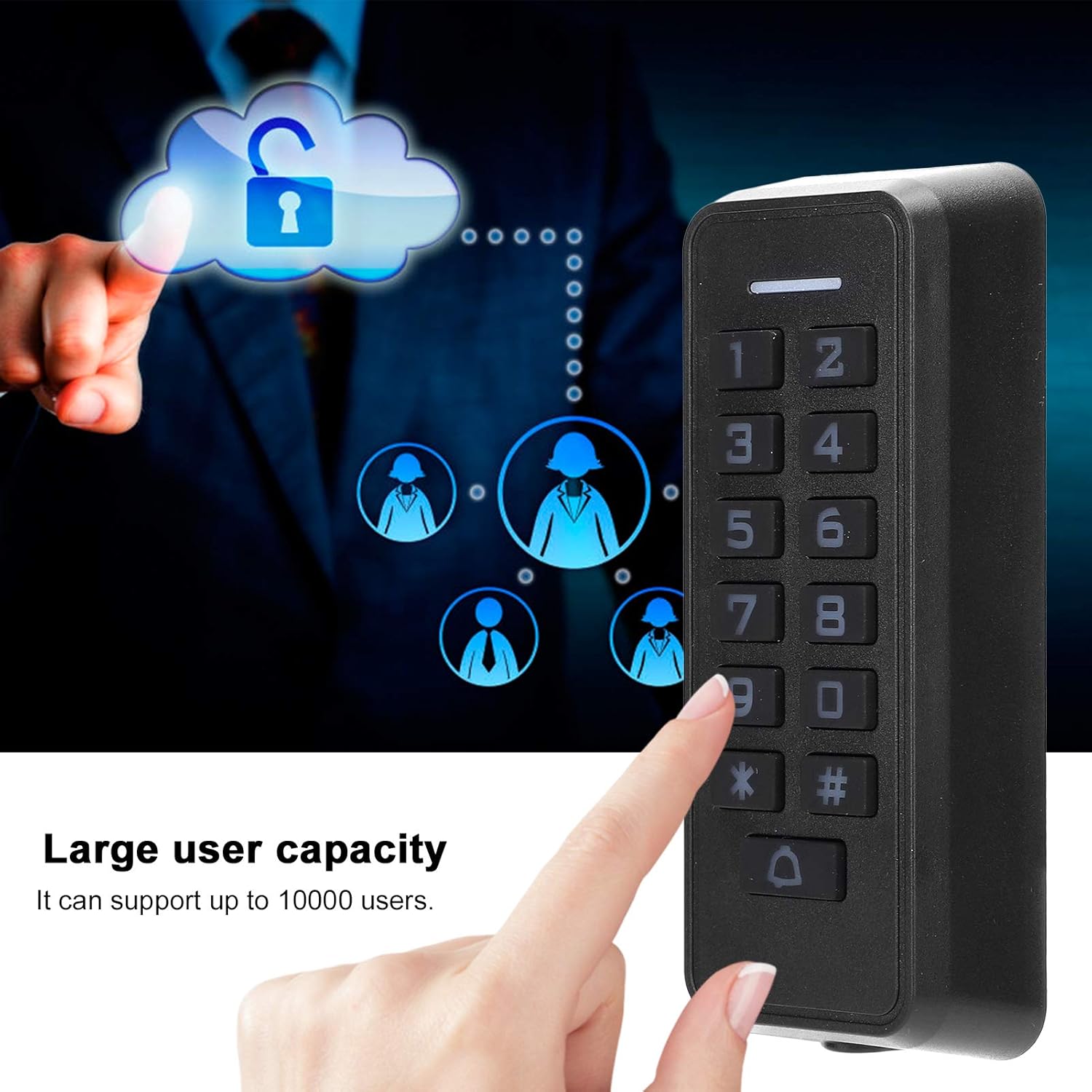 Access Control Keypad RFID Card Reader with Backlight Keypad I5199