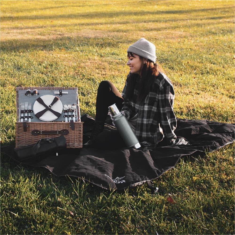 Wind & Waterproof Packable Camping Blanket I8502
