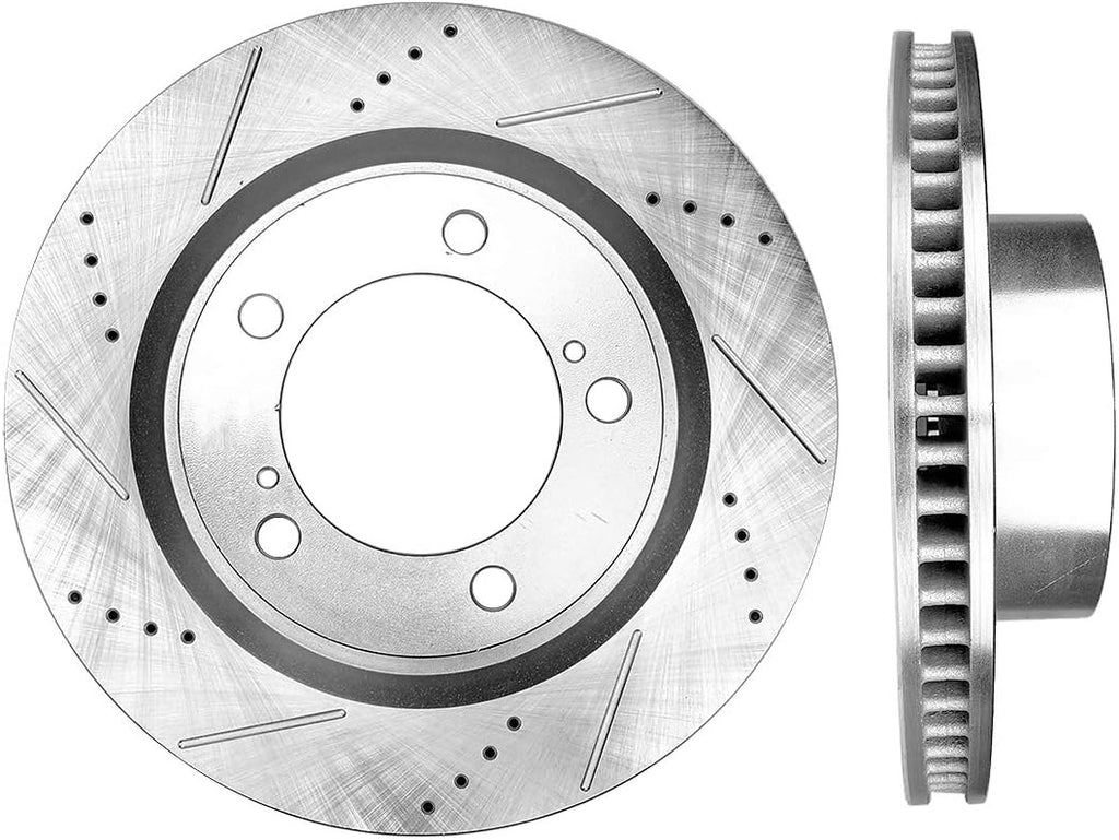 FRONT Premium Grade Rotors Set I689