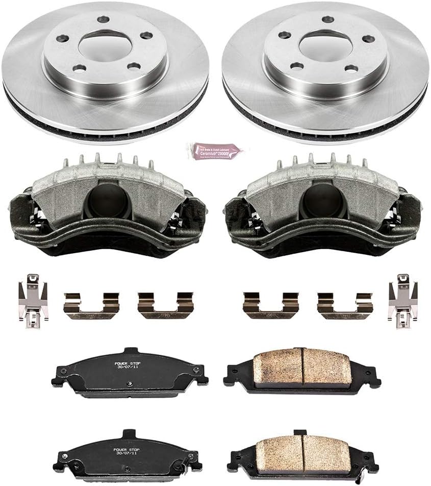 1-Click OE Replacement Brake Kit with Calipers V899