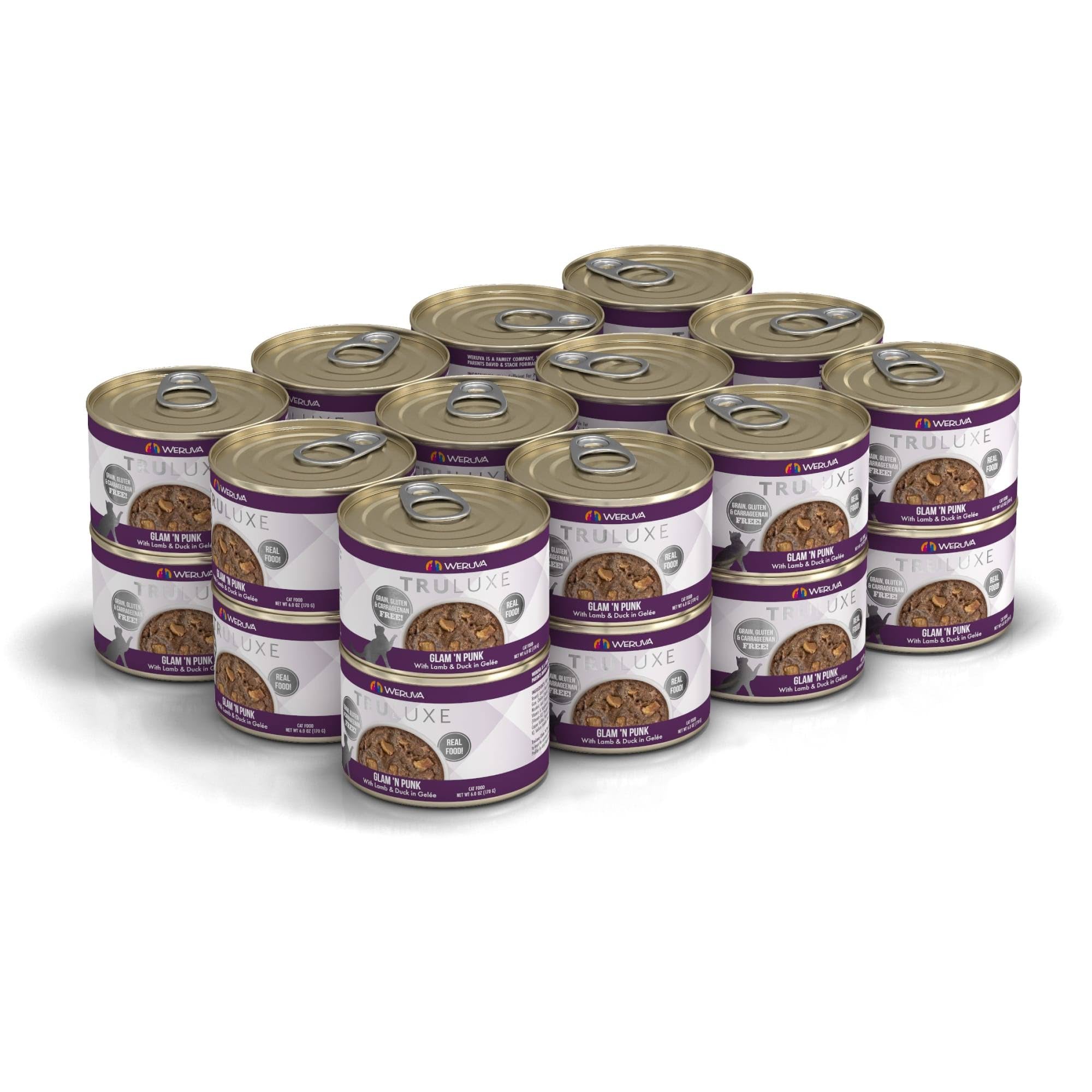 Canned Cat Food with Lamb & Duck, 6-oz, Case of 24 E9027