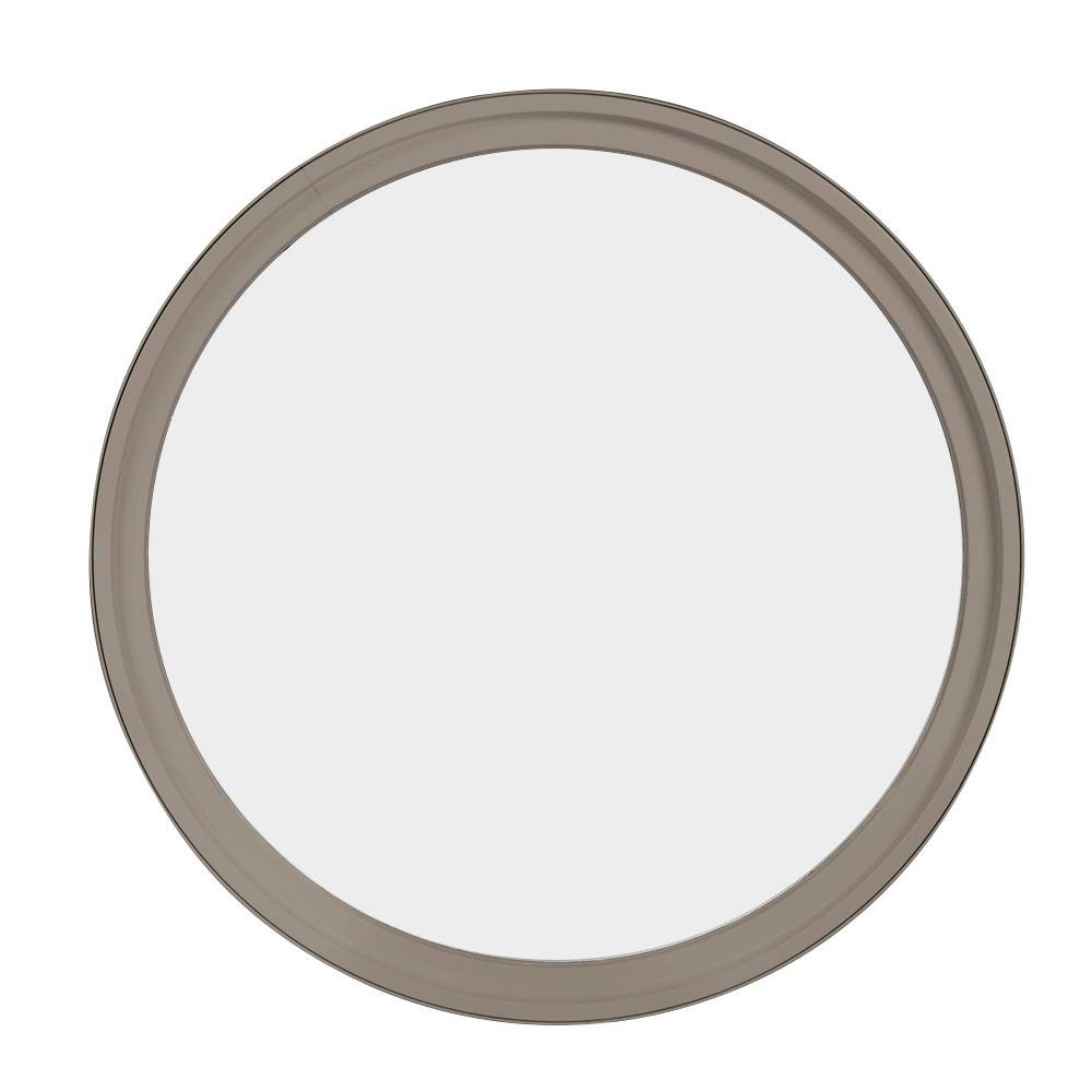 18-in x 18-in Round Sandstone Window in Brown A575241
