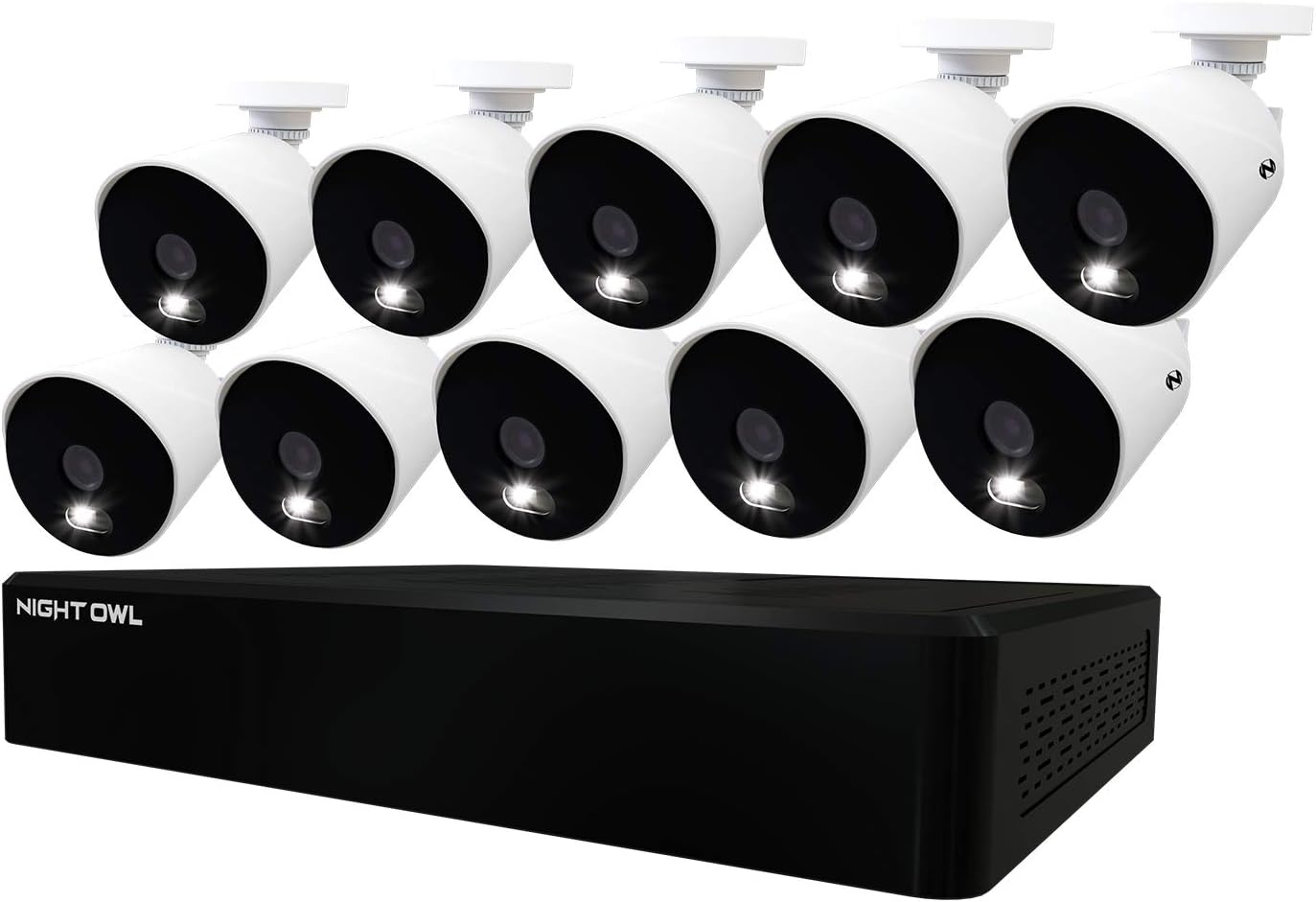 6 Wired 4K Ultra HD Indoor/Outdoor Security Camera System with 2TB Hard Drive V923