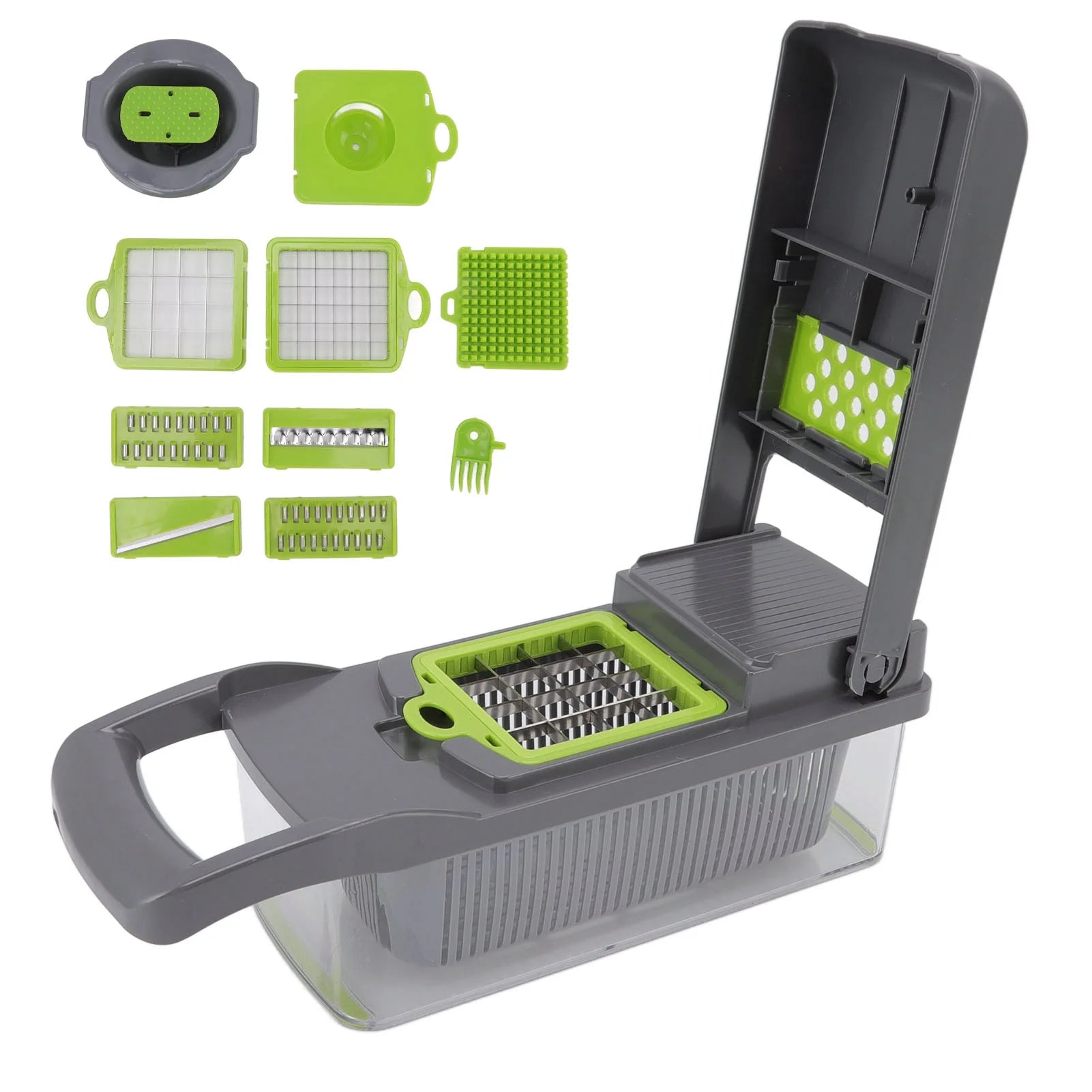Veggie Chopper with 6 Blades Garlic Grinder Food Chopper S132131