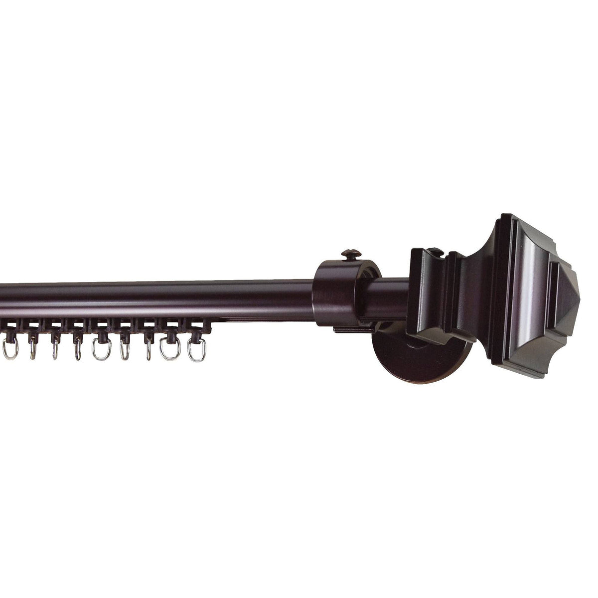 Espresso Multipole Rod Set with Square Finial C117