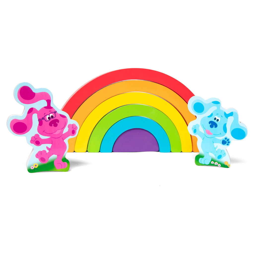 Wooden Rainbow Stacking Puzzle (9 Pieces) B258808
