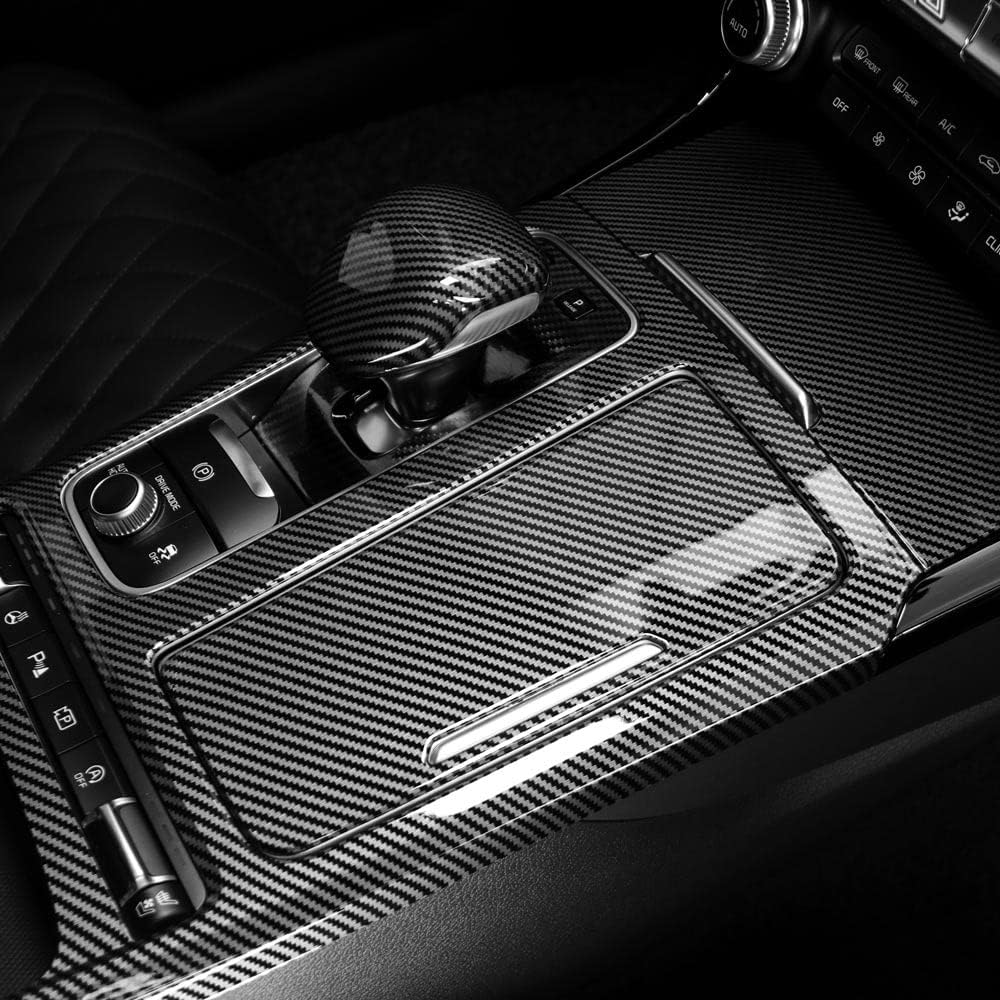 Carbon Fiber Style Car Gear Shift Panel Cover A403