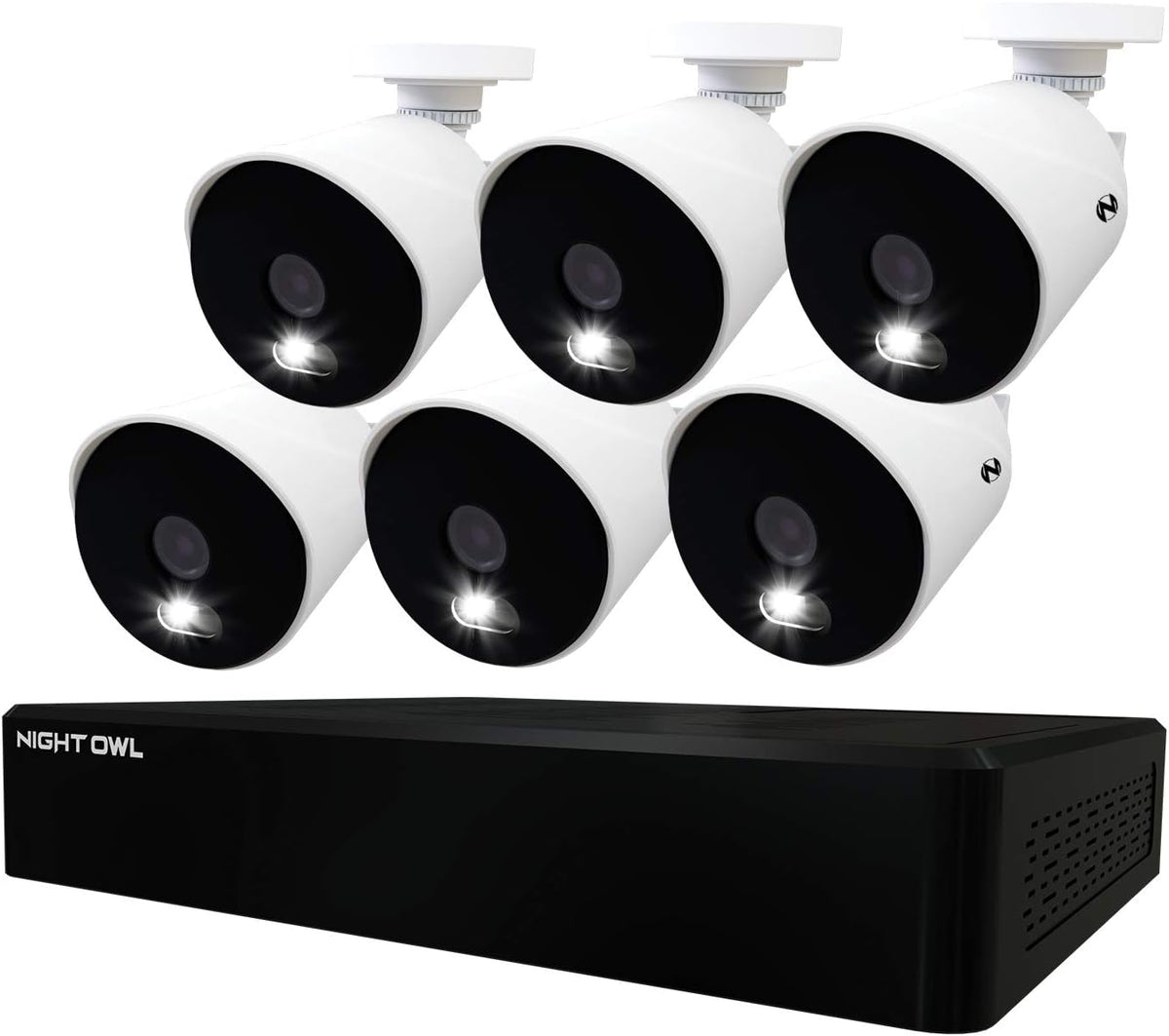 6 Wired 4K Ultra HD Indoor/Outdoor Security Camera System with 2TB Hard Drive V923