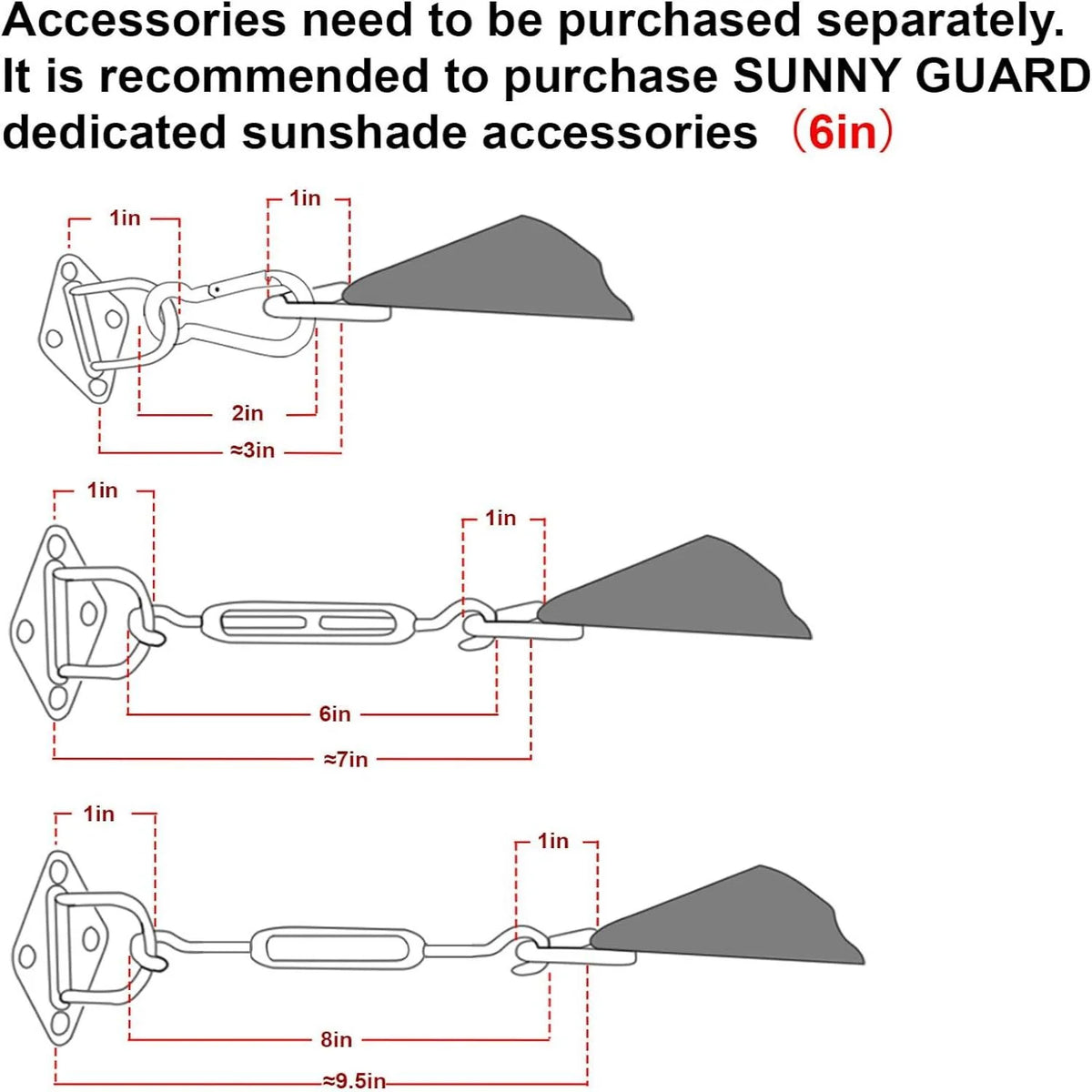 Sand Rectangle Sun Shade Sail C605