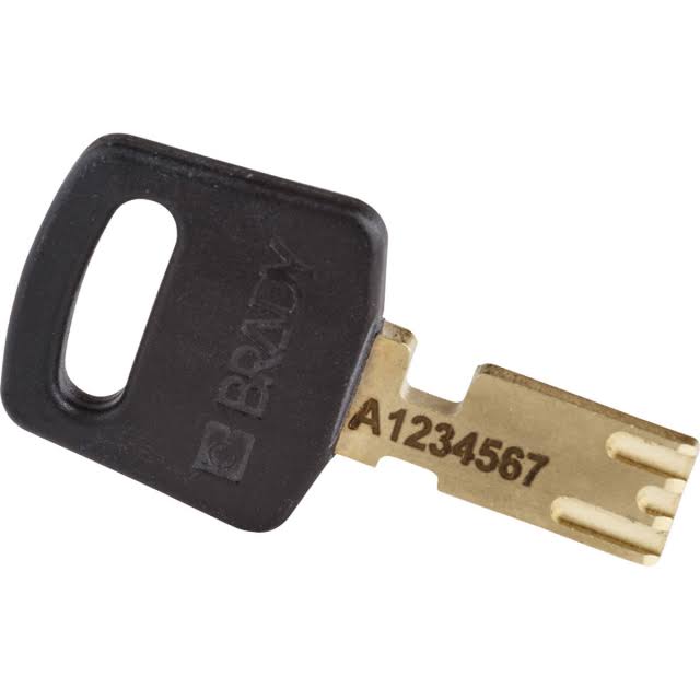 Lockout Padlock Nylon Black 1.5x22 St T820112