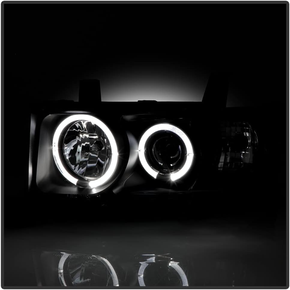 Black Housing Projector Headlights Headlamps U294186
