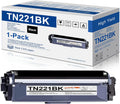 Black TN221BK Toner Cartridge Replacement for Brother Printer F637