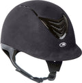 Black Suede Helmet W8795