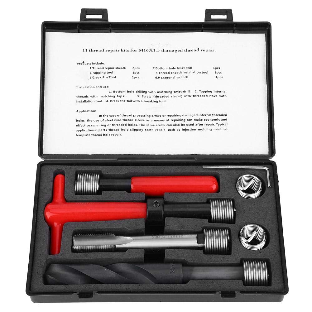 11PCs Stainless Steel Thread Repair Insert Kit K48114
