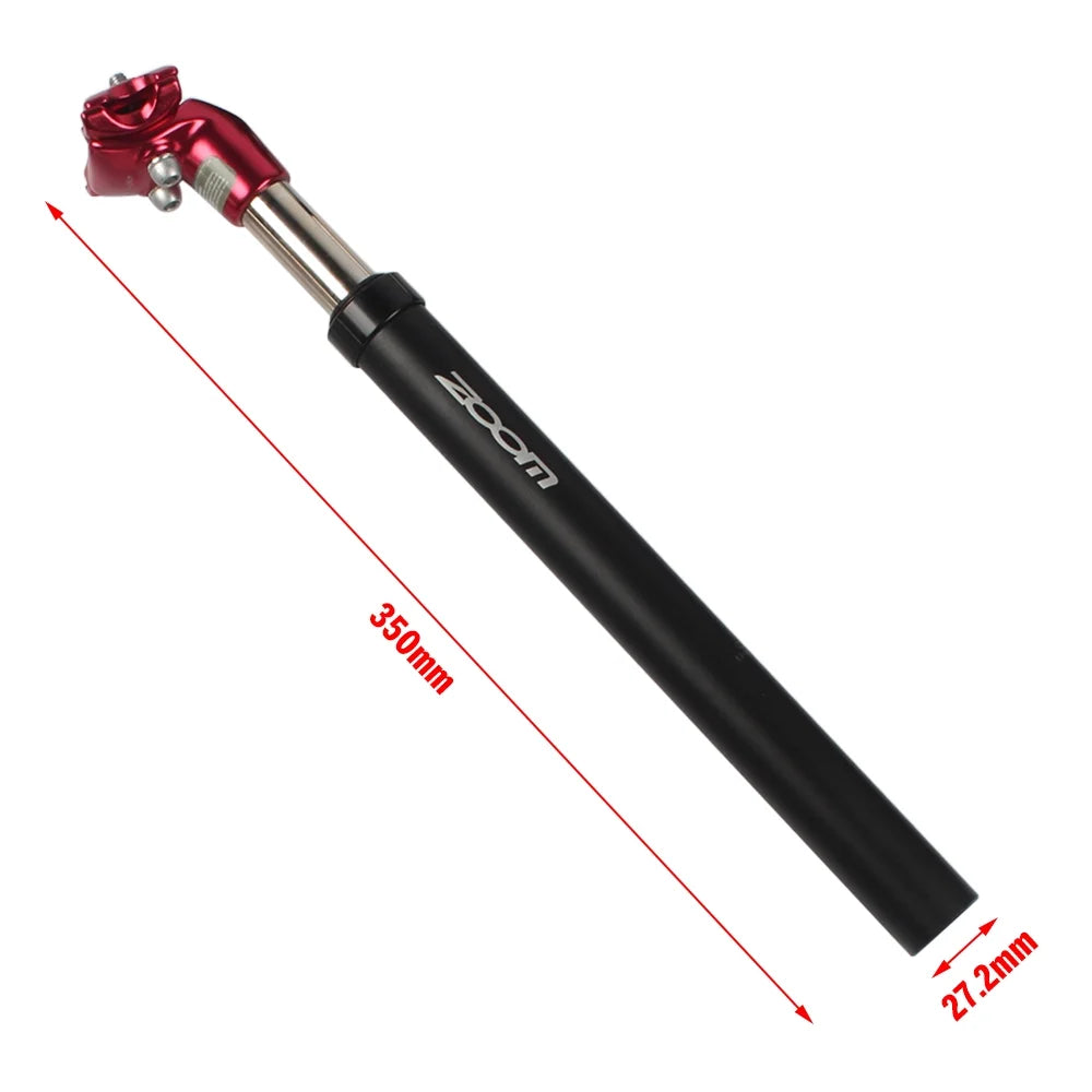Suspension Bike Seat Pole, 27.2x350mm Seat Post T91032