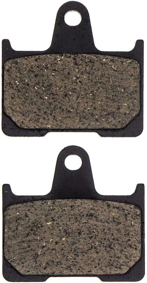 Brake Pad Set Organic Pack of 2 D1075