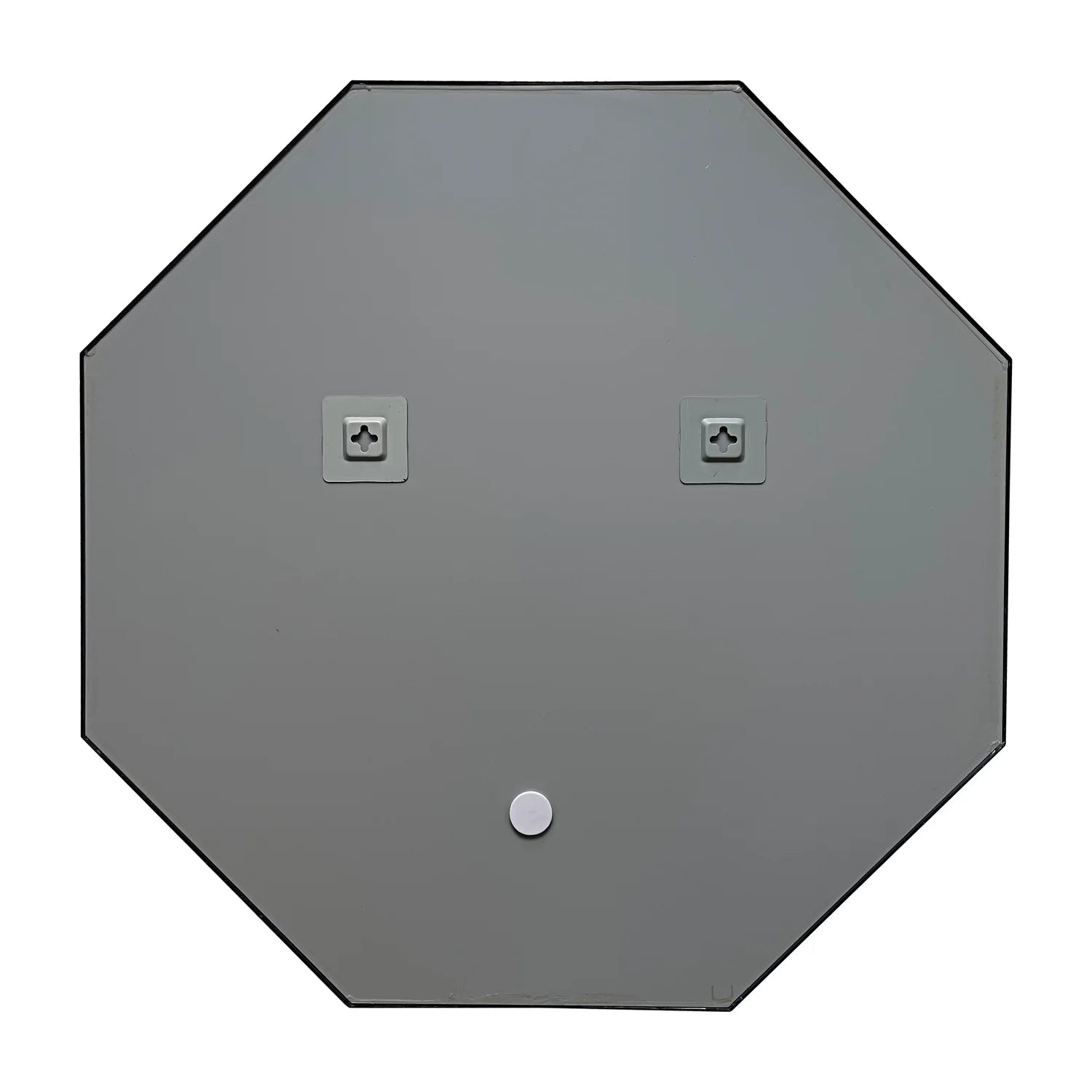 Black Octagon Framed Wall Mirror H739