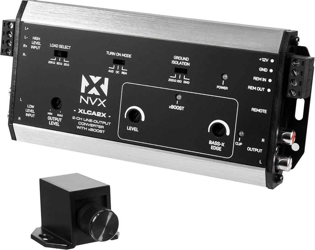2-Channel Line Out Converter with Bass Enhancer E7128