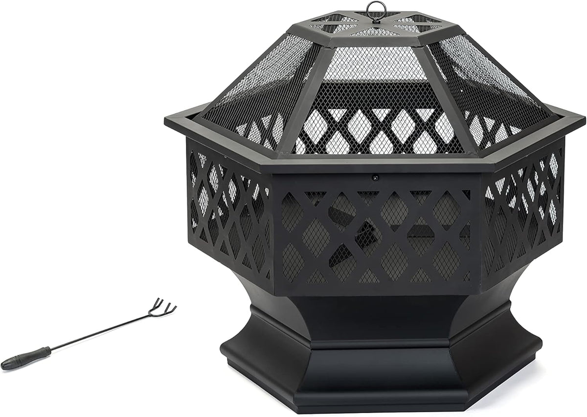 Hexagon Fire Pit E3183