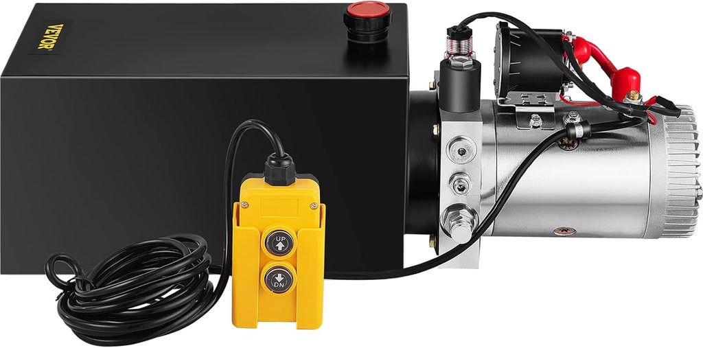 10 Quart 12V DC Single Acting Hydraulic Pump W504057