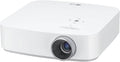 Open Box 100” Portable FHD LED Smart TV Projector - White V64460