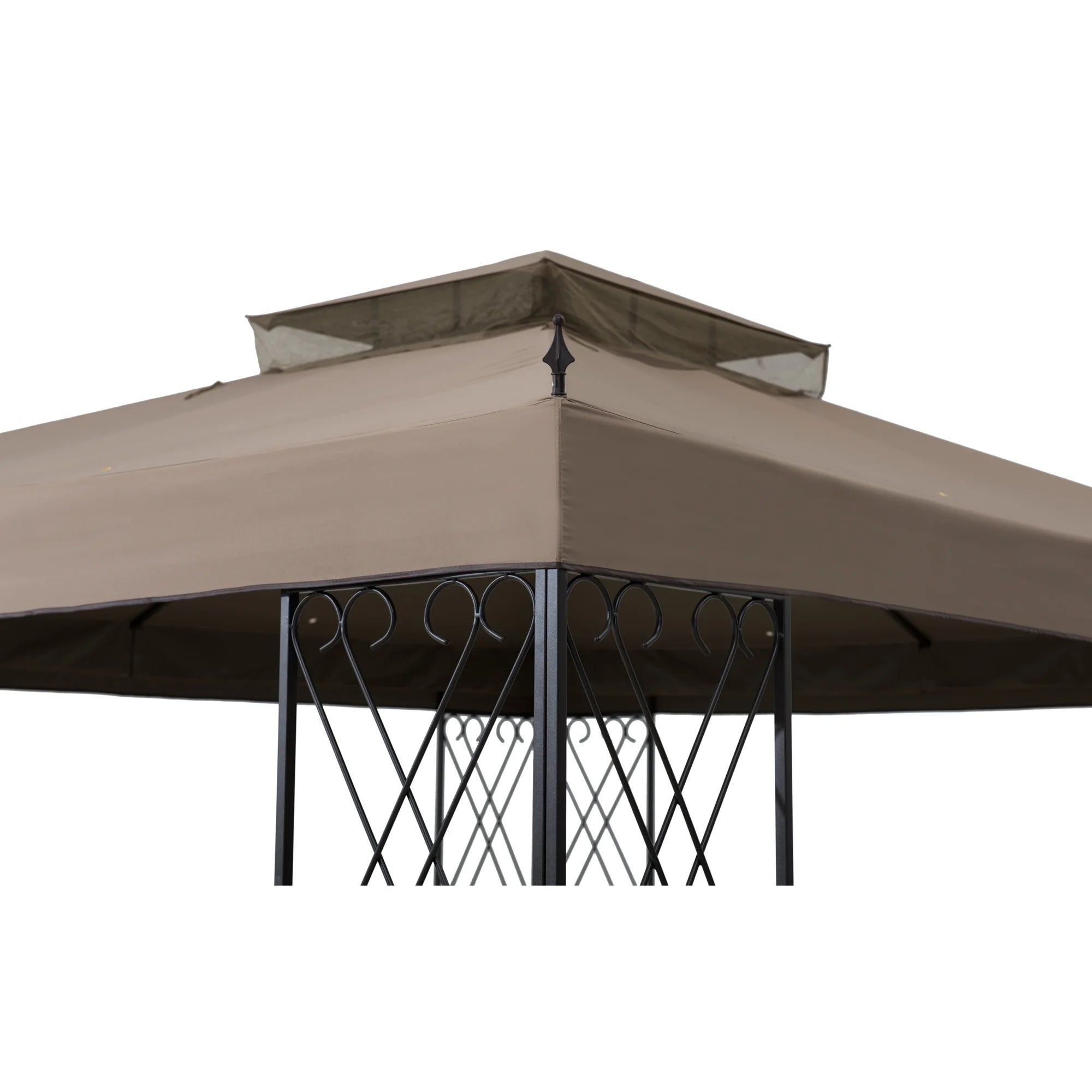 10 x 12 ft. 2 Tiered Steel Gazebo I1785