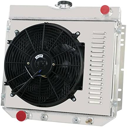 4 Row Aluminum Radiator with Shroud and Fan W647442