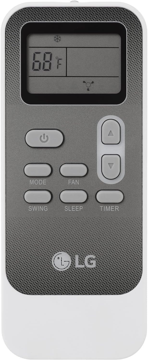 Portable Air Conditioner with Remote Control in Graphite Gray H9087