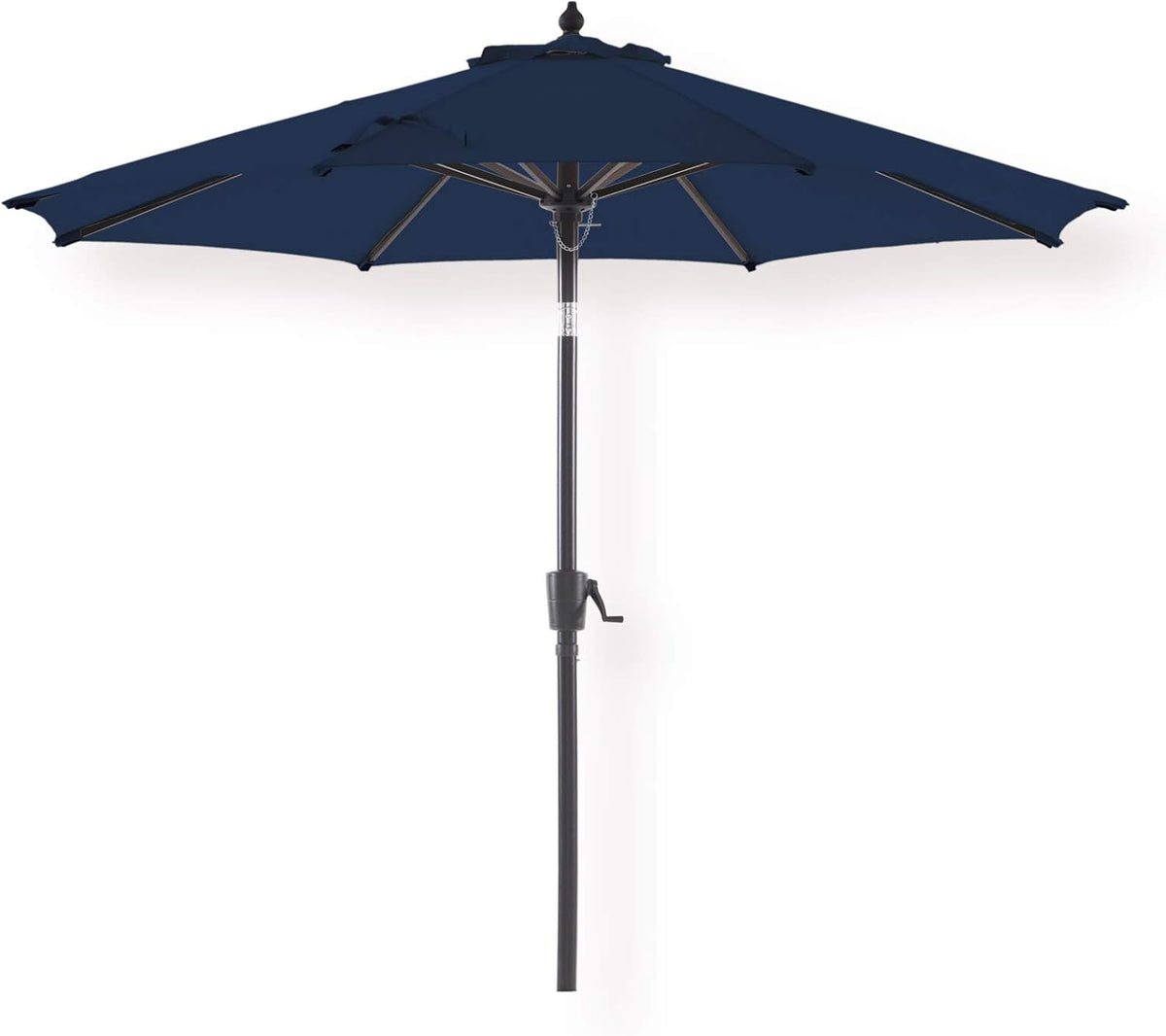 Azure Blue 9 FT Market Umbrella with Olefin Canopy T2667