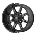 Satin Black Milled 20x9 Wheel W9444