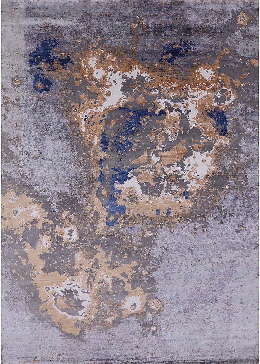 Cloudy Gray Rectangle Area Rug H860