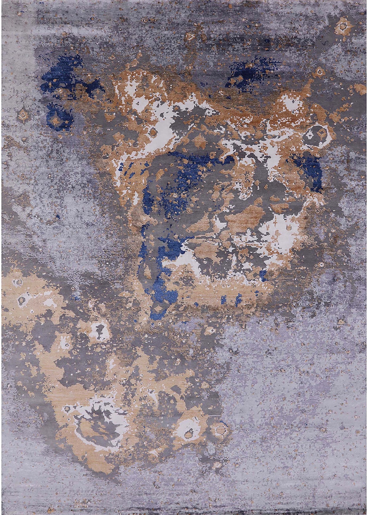 Cloudy Gray Rectangle Area Rug H860