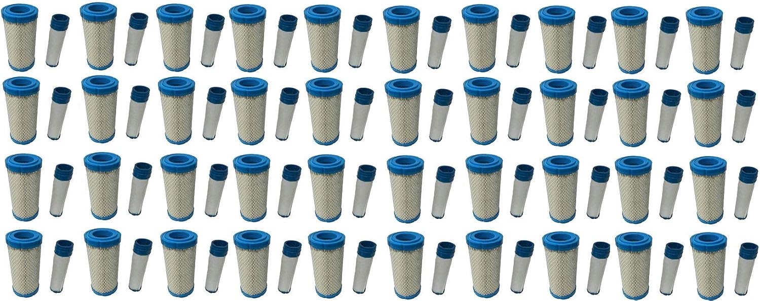 Pack of 12 Air Filters + 12 Pre Filters Combo Y117299