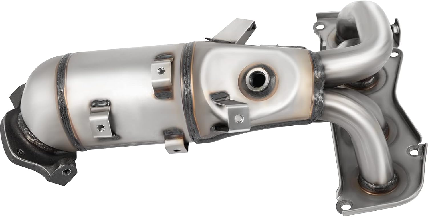 Catalytic Converter Stainless Steel with Gasket Kit D5386