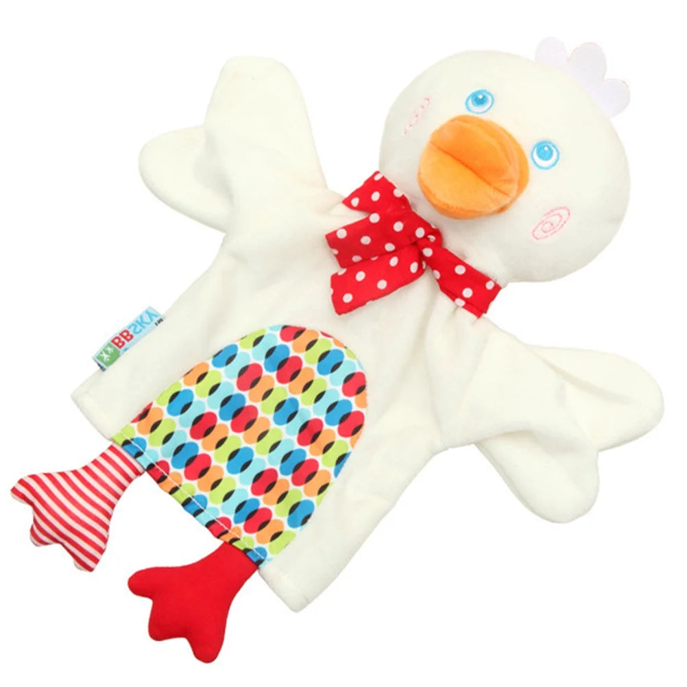 Cartoon Duck Hand Puppet Toy L196
