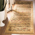 Beige & Multi Traditional Runner Rug Y3331