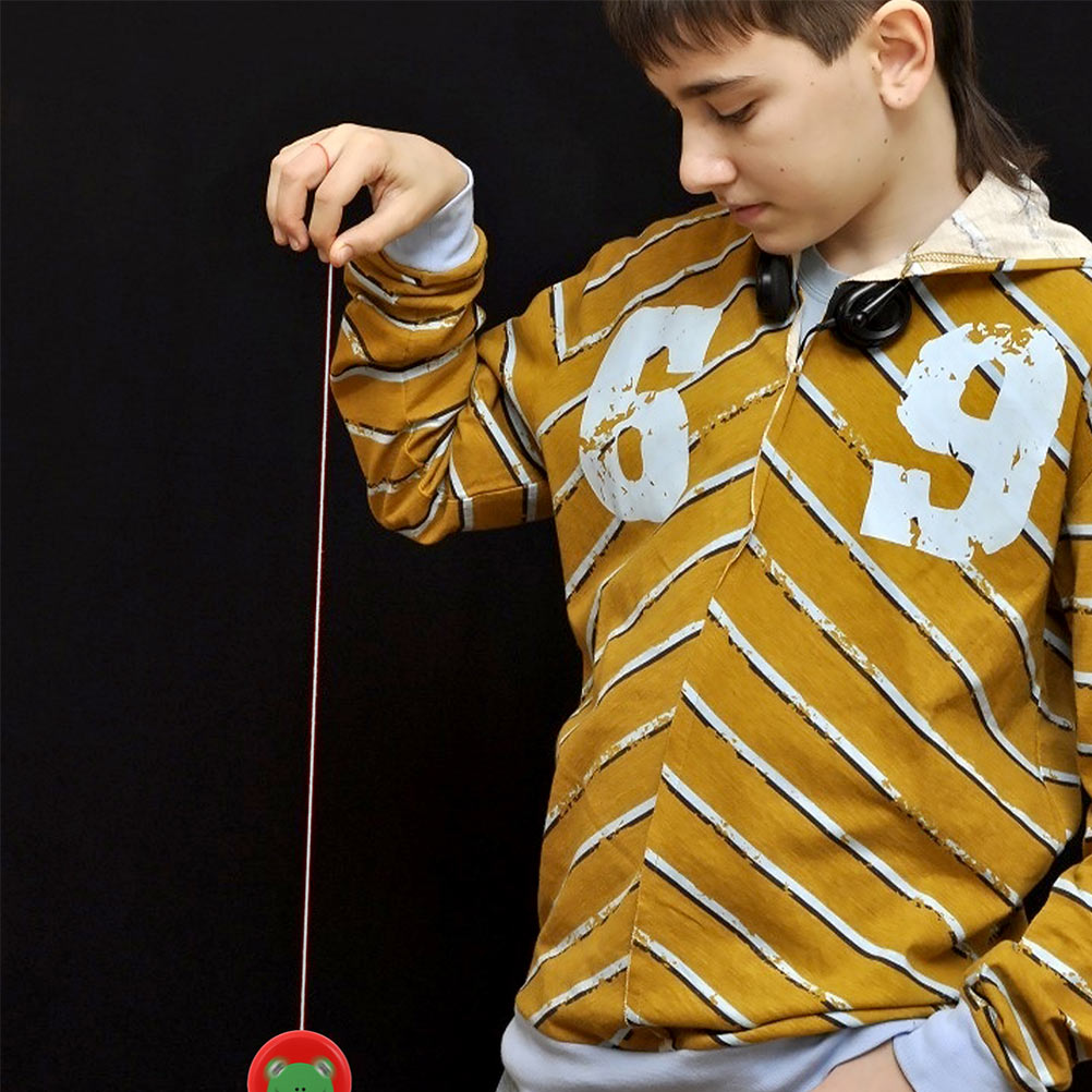 2pcs Wooden Finger Yoyo Ball Toy S792184