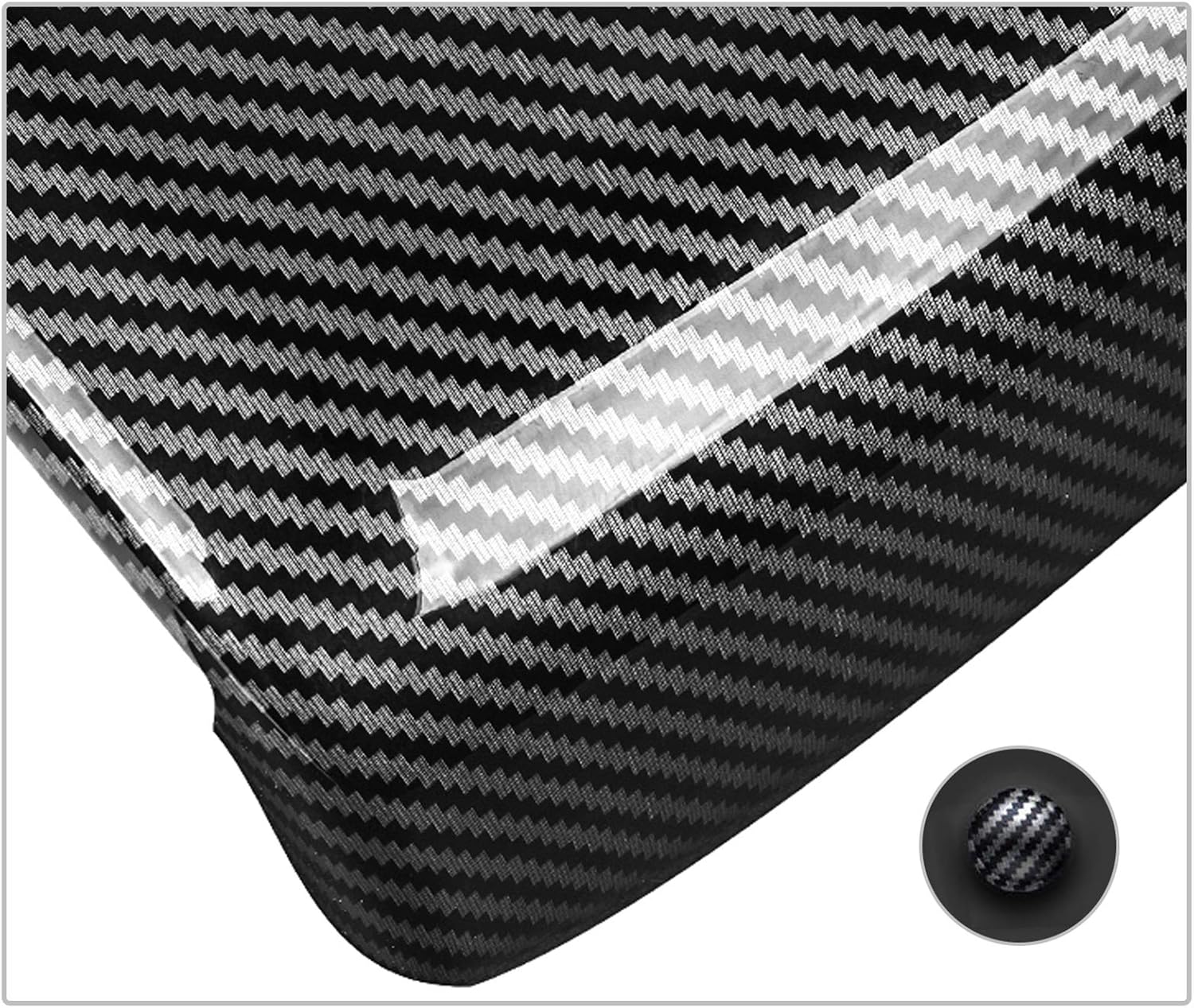 Rear Vent Cover Trim for Palisade Carbon Fiber Style Interior Second Row AC Vent Outlet Cover Trims Pack of 2 R5720