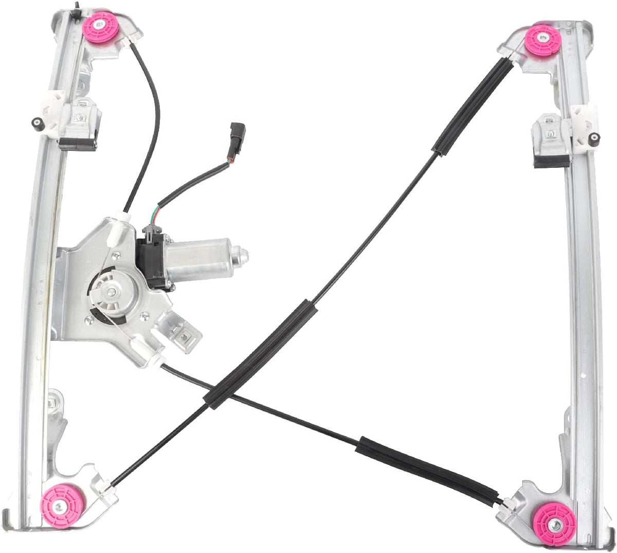 Power Window Regulator Passenger Side Motor Pack of 2 T2604